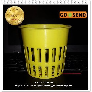 Netpot Besar 10cm Warna Putih Pot Hidroponik Net Pot 10 Cm Hydroponic - Grosir Murah Hidroponik