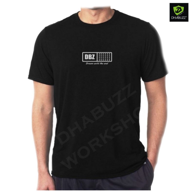 Dhabuzz art T-shirt black edition DBZ dot cotton combad