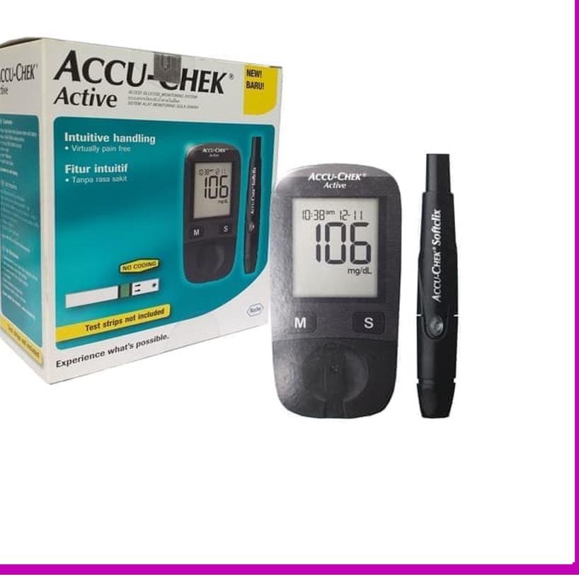 ♪ ALAT ACCU-CHECK ACTIVE ORIGINAL / ALAT CEK GULA DARAH ACCU CHECK ACTIVE / ACCU-CHECK / ACCU CHECK 