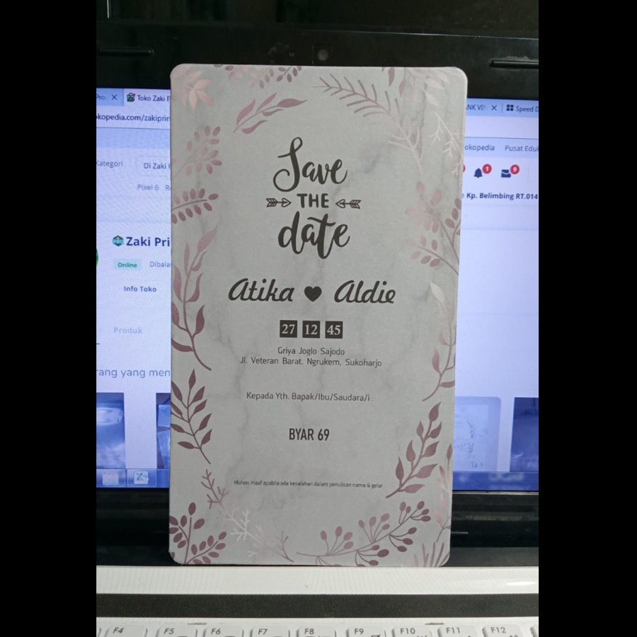 

Blangko Undangan Pernikahan Byar 69 Free file Setting
