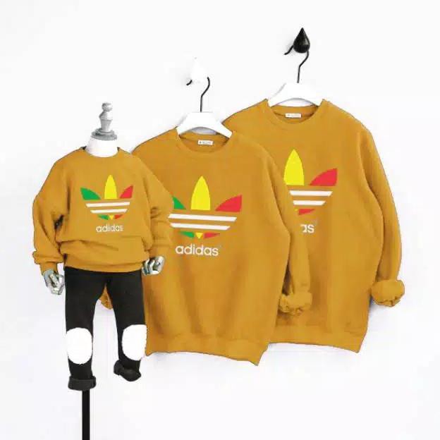 READY ENAM WARNA BAJU COUPLE COPLE KAPEL AYAH IBU ANAK SWEATER SWITER