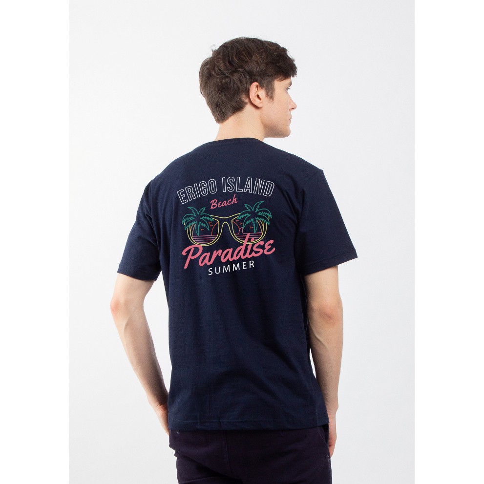 

Erigo T-shirt Island Navy