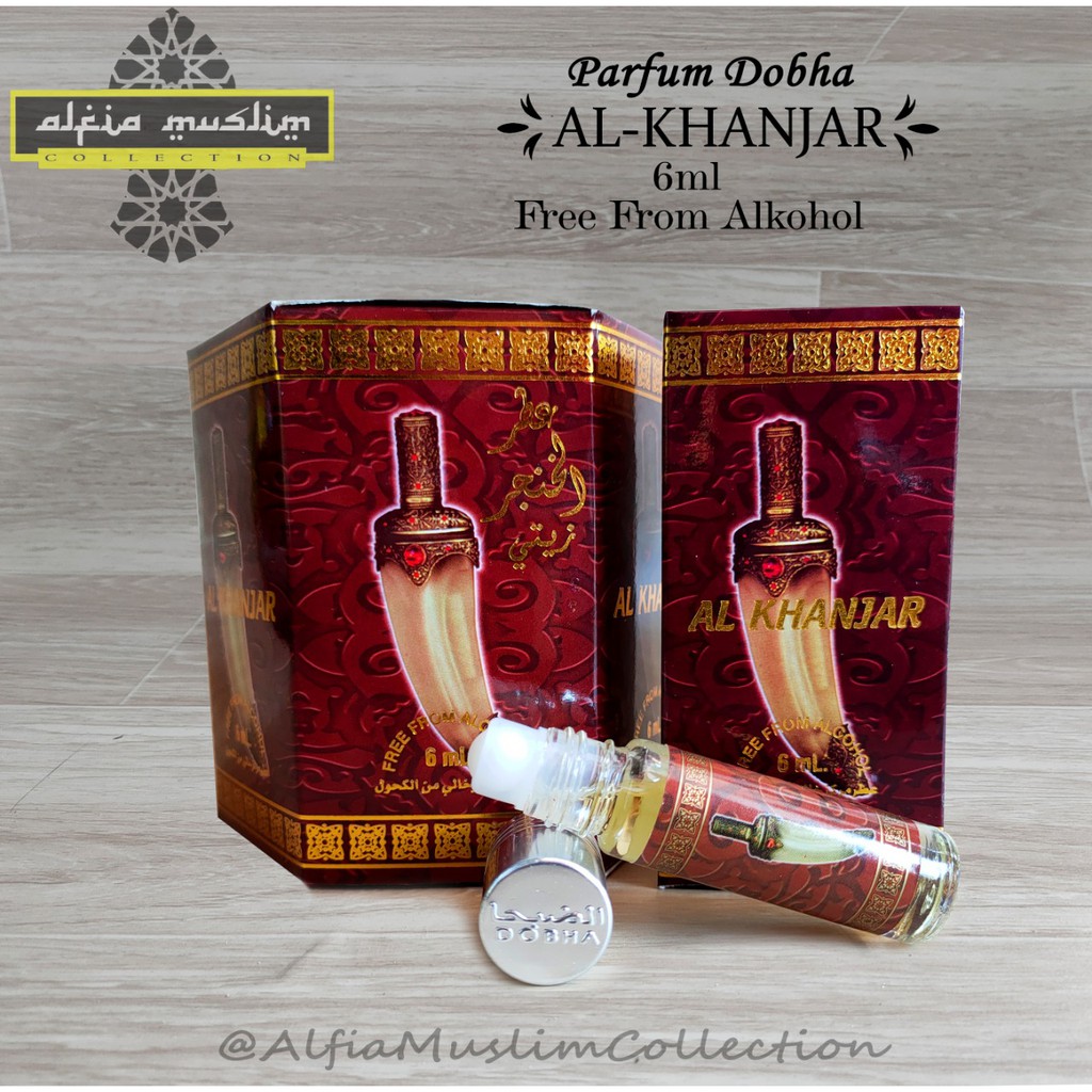 Parfum Dobha Alkhanjar 6 Ml 1 Bok Isi 6 Pcs