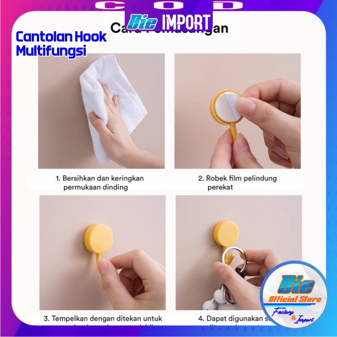 Cantolan Hook Multifungsi Premium Impor Best Seller