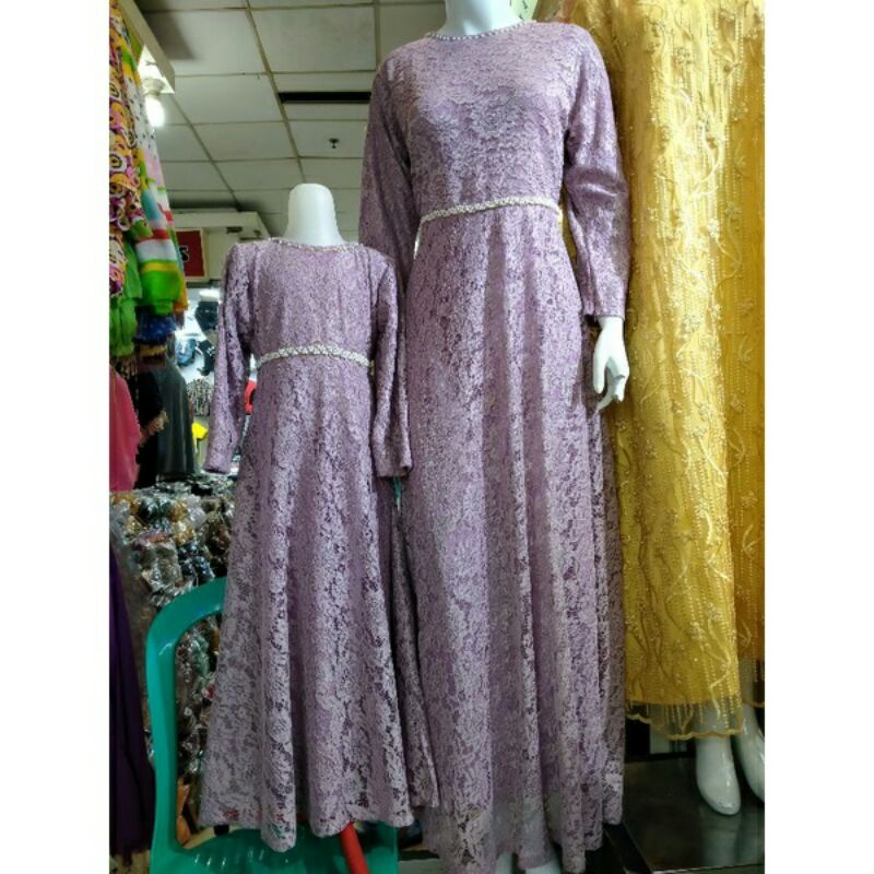 GAMIS BRUKAT COUPLE IBU DAN ANAK