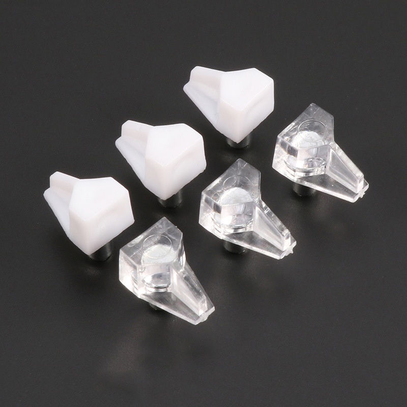 20pcs / Set Braket Penyangga Rak Bahan Metal Untuk Perlengkapan Rumah