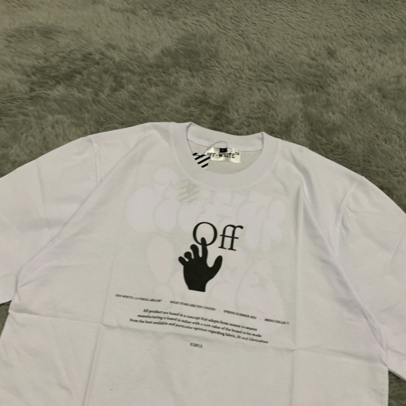 Kaos Tshirt Off White Gravity Mirror