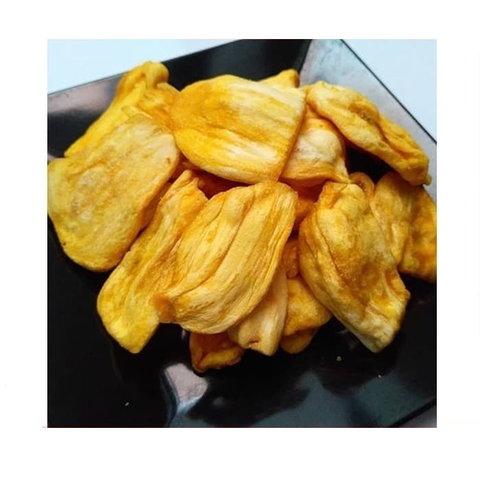 

GROSIR KRIPIK NANGKA 1 KG MURAH KRIPIK OVEN BUAH NYAMIL DIJAMIN HALAL