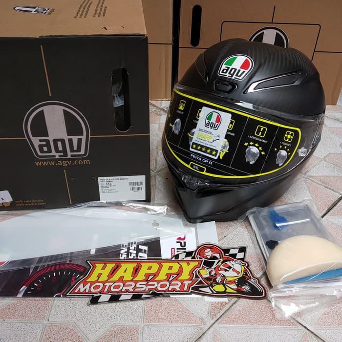 NEW ARRIVAL!!! HELM AGV PISTA GP R EUROFIT CARBON MATT SIZE XXL