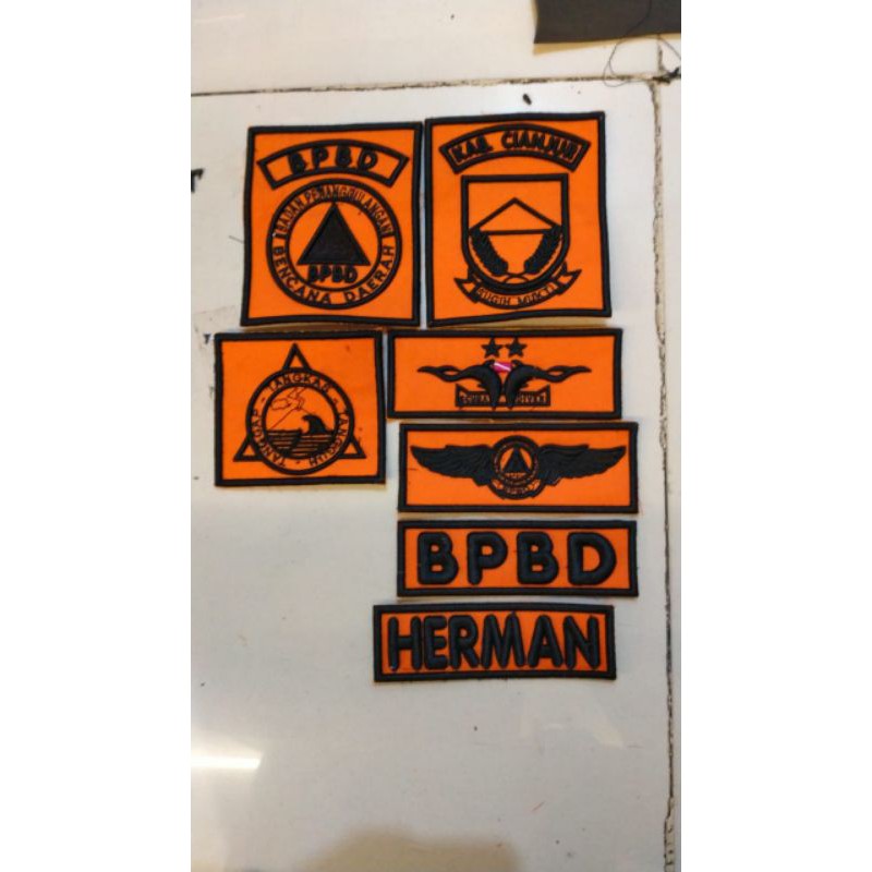 BPBD Bordir Timbul Mantoel 3D