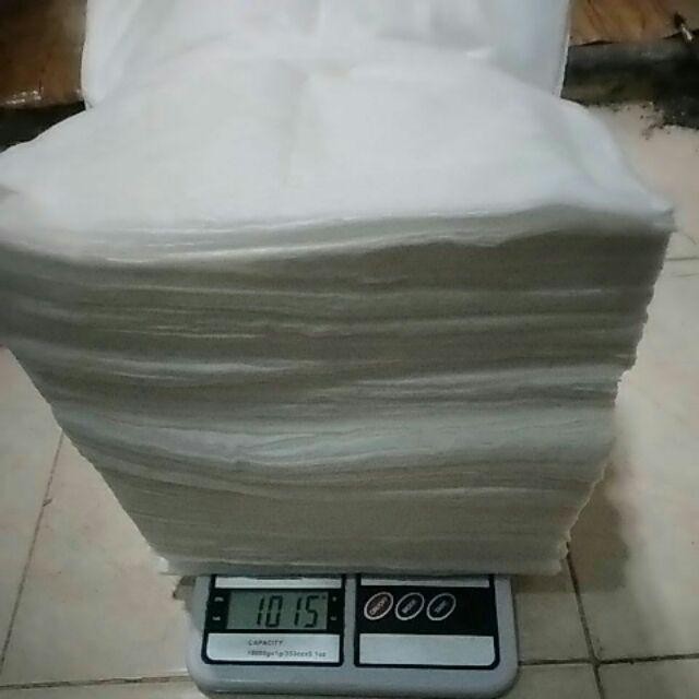 [ Berat 1kg Uk : 20 X 20 ] Tissue Kompor Serbaguna /tisu Cat Logam/tisu Ajaib Bisa Cuci Ulang 1kg