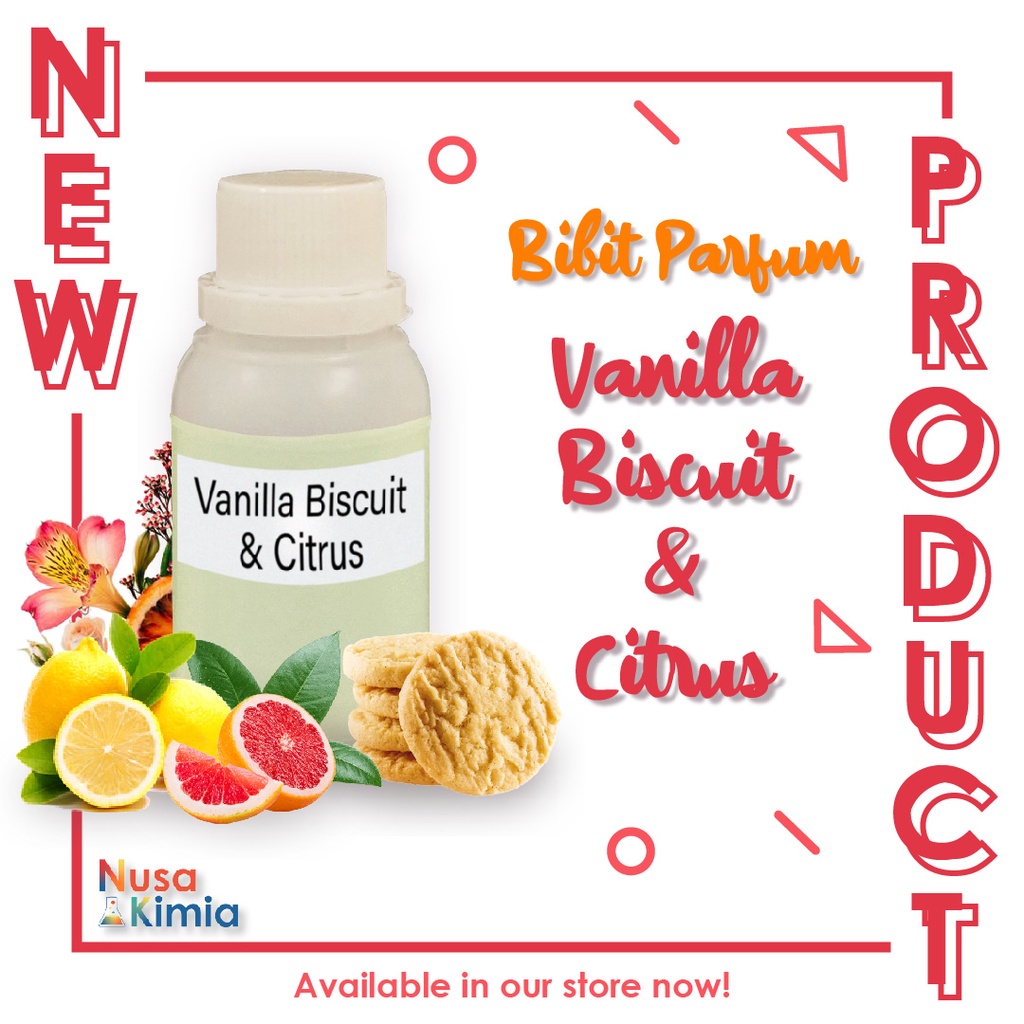 Bibit Parfum / Biang Parfum Vanila Biscuit &amp; Citrus 100 ml