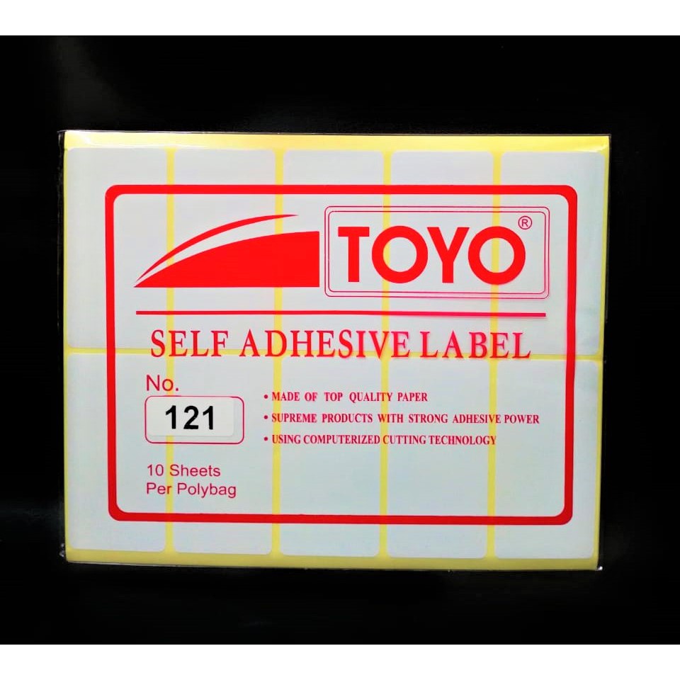 

LABEL NAMA STIKER BUKU 121 ( 75 X 100 MM ) ISI 10 LEMBAR