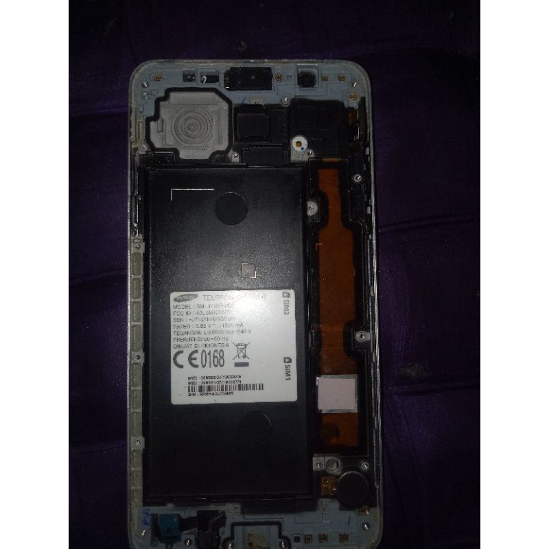 LCD touchscreen frame samsung j7 2016 j710fn original copotan