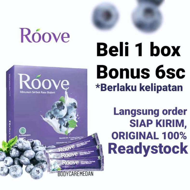( BISA COD ) (COD) ROOVE Collagen drink Readystock Minuman kolagen original MEDAN Pemutih Jakarta