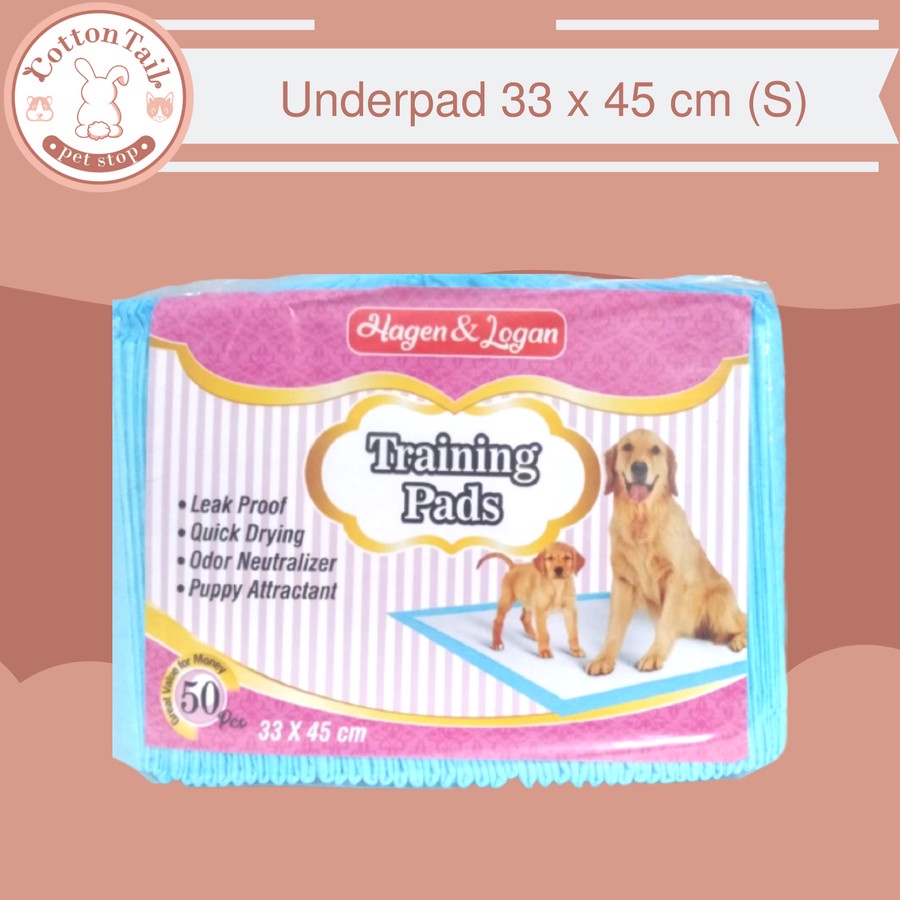 Under Pad 33cm x 45cm Alas Tidur Kucing Kelinci Anjing Gunea Pig - Underpad