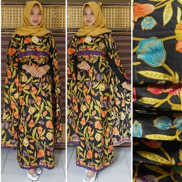 GAMIS MODEL CAPE || GAMIS BATIK || BAJU BATIK MUSLIM || BATIK GAMIS || GAMIS CAPE || GAMIS DISKON