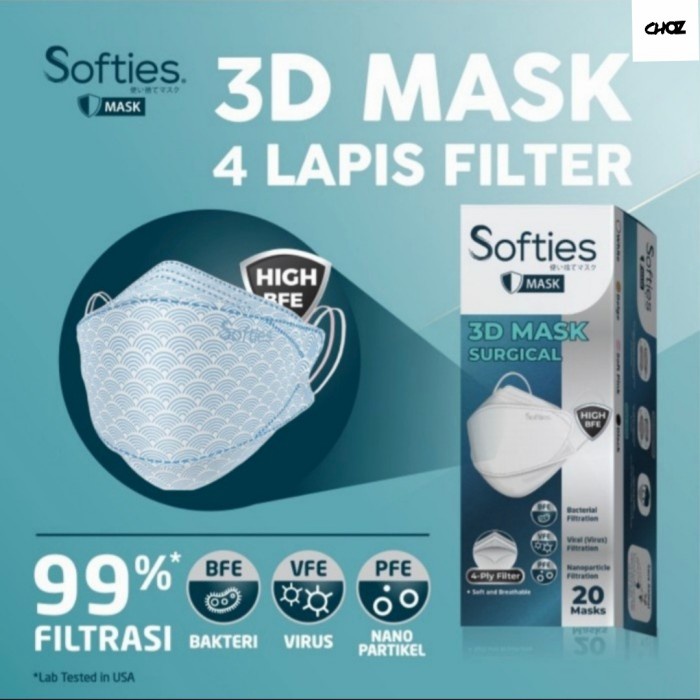 Softies Masker 3D KF94 -Japanese limited