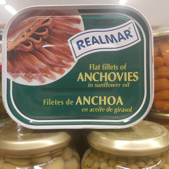 

Kaleng | Realmar Anchovies In Sunflower Oil 368Gr - Realmar Anchovy Ancovy