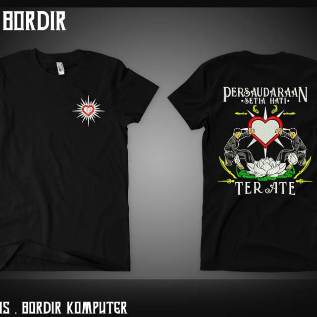 BAJU/KAOS PSHT BORDIR
