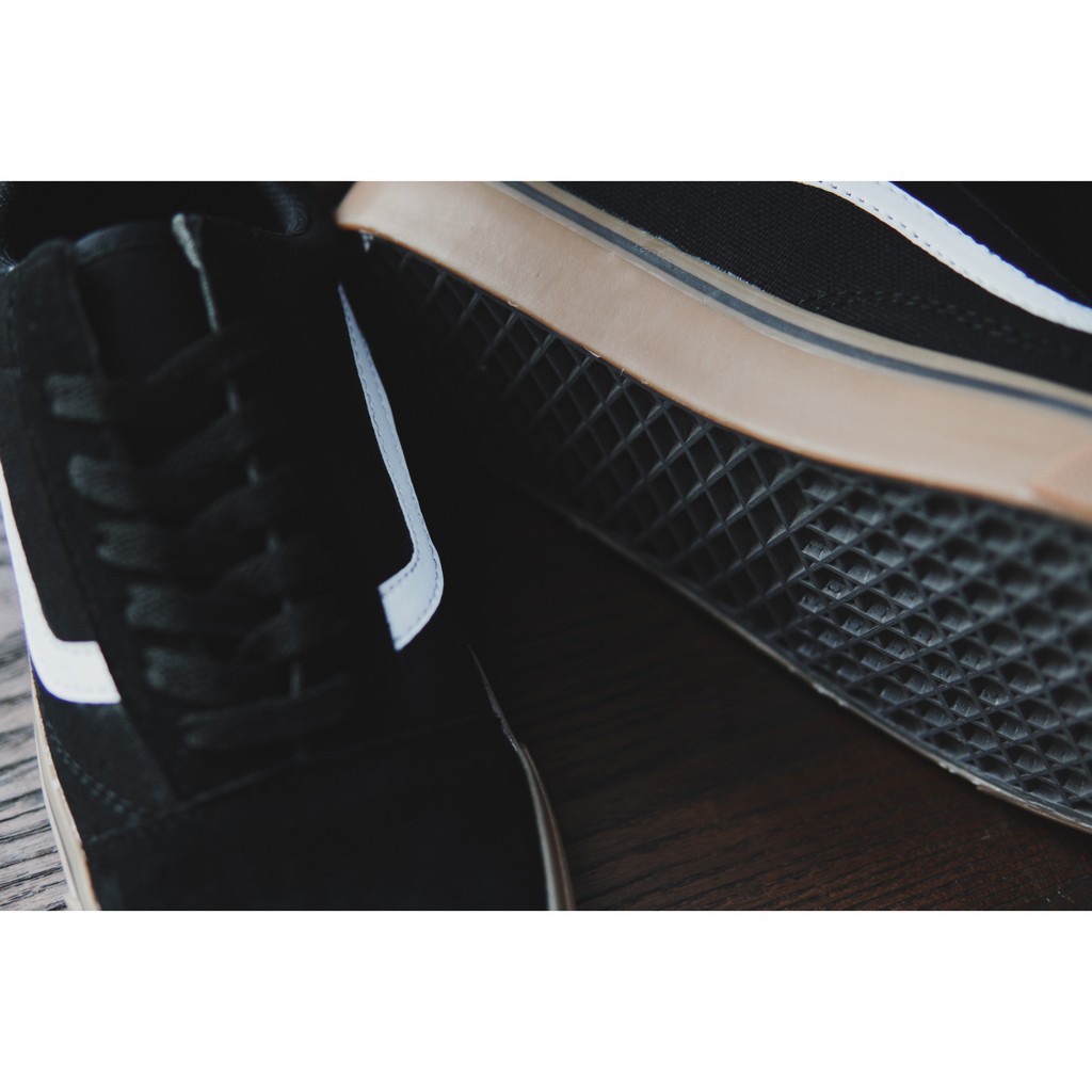 Sepatu Vans Oldskool Black Gum / Sneakers Pria Premium Kasual Sekolah Kuliah Bertali Murah