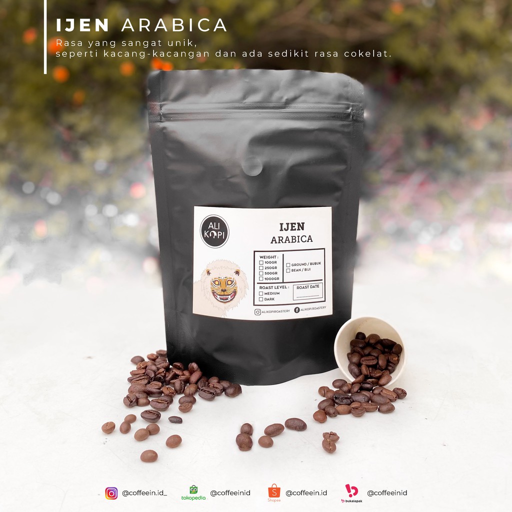 

KOPI IJEN ARABICA - Medium Roast