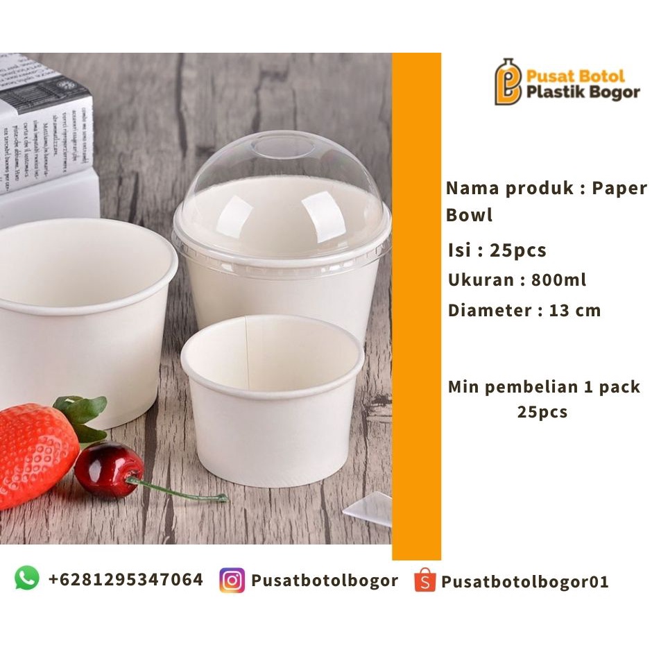 PAPER BOWL 800ML