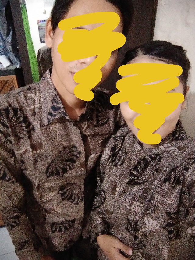 Maura Couple - Sania Ruffle Batik Couple Ori Ndoro Jowi Garansi Termurah Shopee - Batik Modern Solo