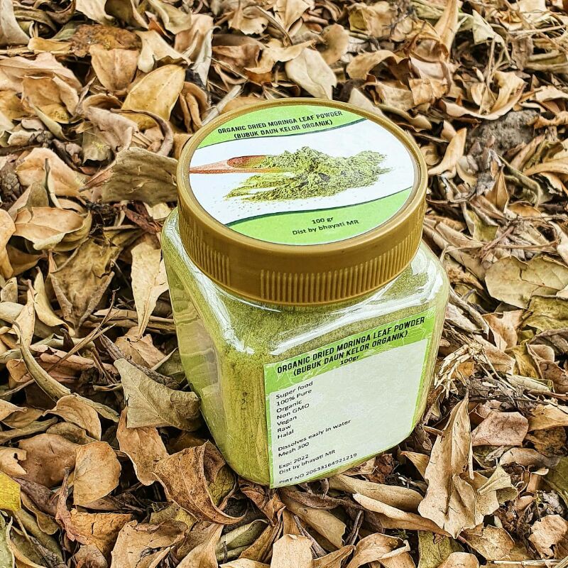 

bubuk daun kelor 100gr (pure organic)
