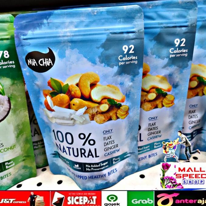 

Mia Chia 100 % Natural ginger snacks 110gr