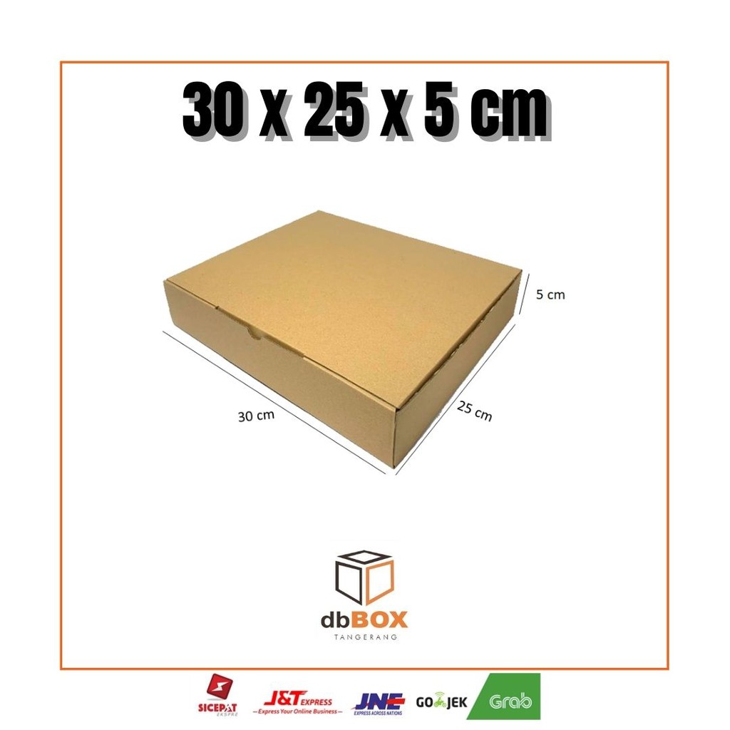 

Kardus 30x25x5 cm | Box Die Cut dan Easy Usage | Box Kue Tart | Box Snack | Box Bingkai 10R | Box Hoodie | Box Sweater