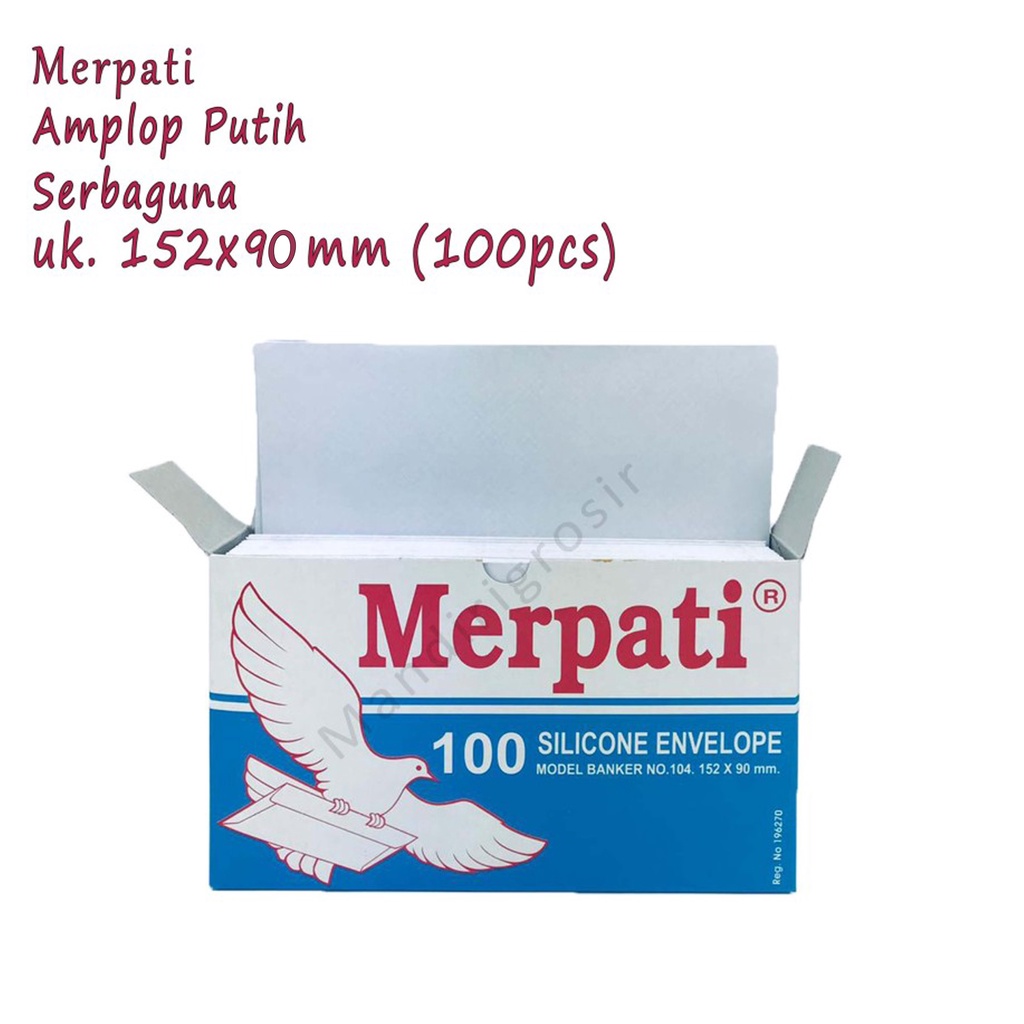 Amplop Kiky *Amplop Merpati * No.104 * isi 100pcs