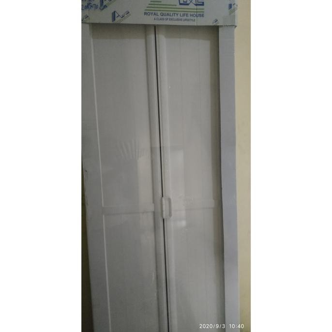 Pintu Lipat Kamar Mandi - Bifold Ax-Tf008/Ax-Tf 008A - Putih Syasya.Mart