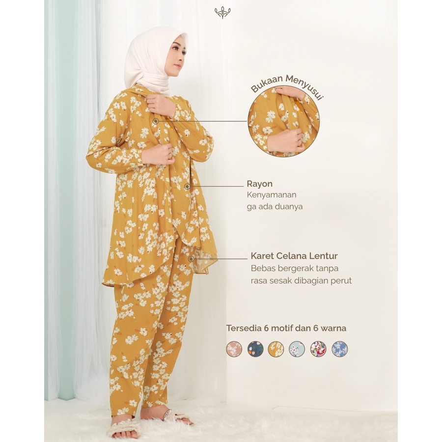 Wimi.id - Nada Pajamas | Baju Piyama Ibu Hamil dan Menyusui