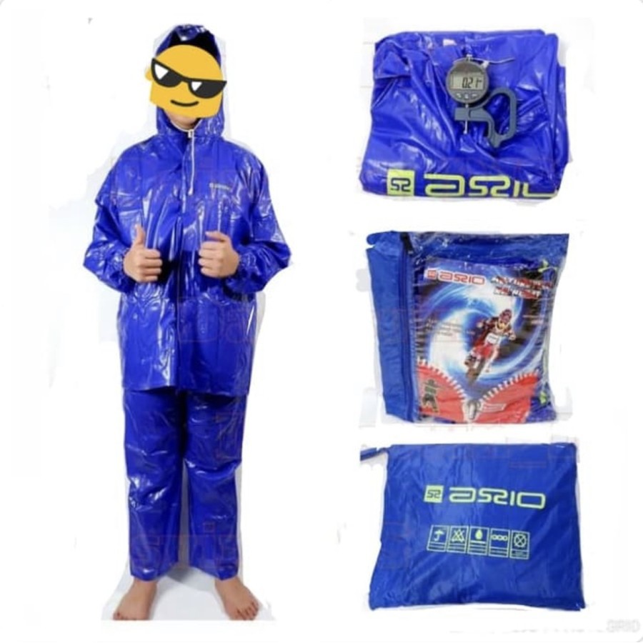 Jas Hujan AXIO Karet Rubber Raincoat 289-ORIGINAL 100%