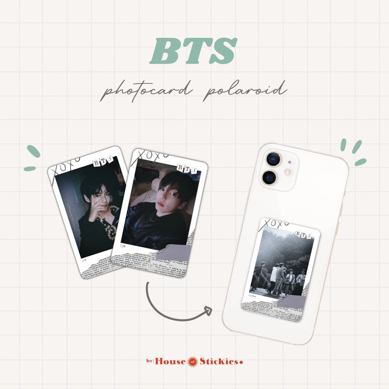 BTS Photocard Polaroid Fanmade