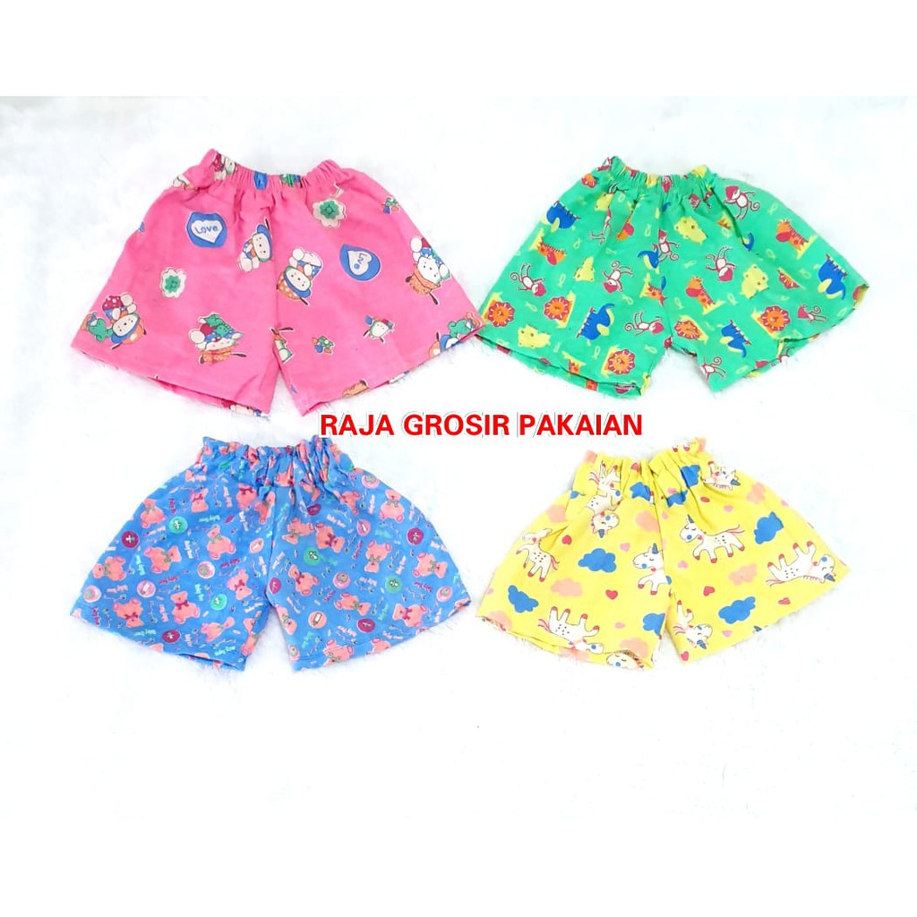 Celana Hotpan Anak Motif