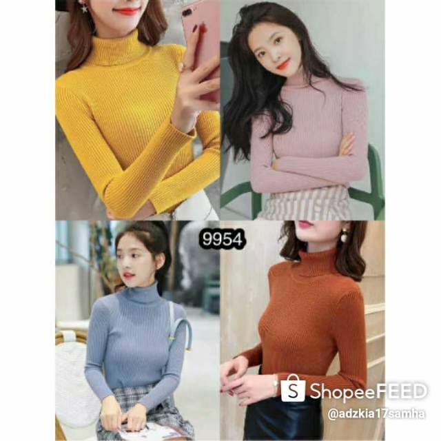 Atasan rajut knitt turtelnek pjg-1