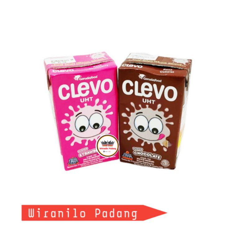 

Clevo Susu UHT Rasa Cokelat & Strawberry 125ml