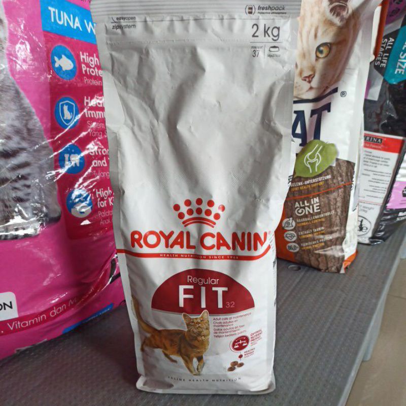 Makanan Kucing Royal Canin Fit 32 2kg Adult | promo price - dry catcood rc fit dewasa