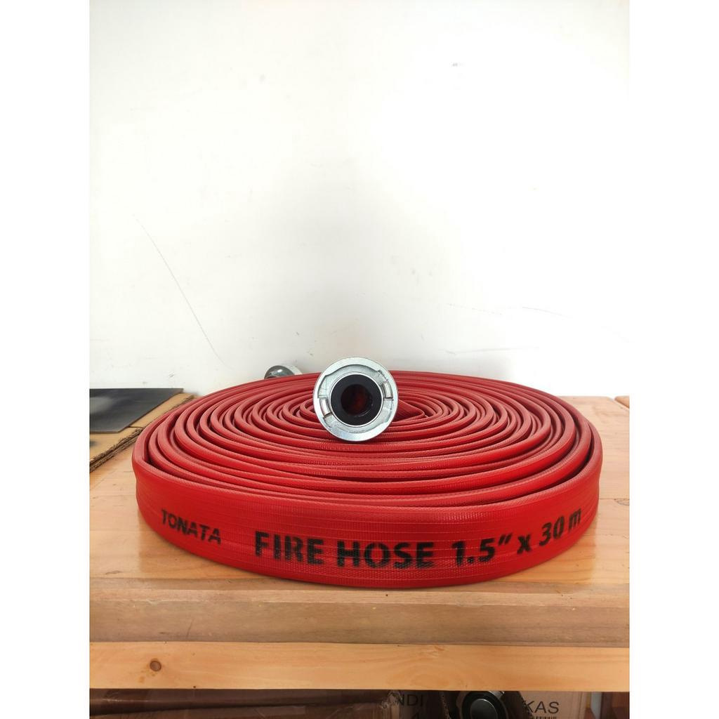 Fire Hose Rubber Storz Tonata 1.5&quot; x 20m / Selang Pemadam 20 m