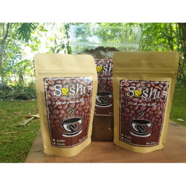 

Bubuk kopi soshi coffee arabica