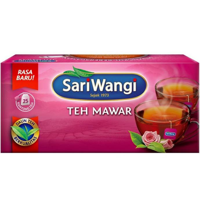 

Restock Sariwangi Teh Mawar 25 S Teh Sari Wangi Mawar 25 Kantong