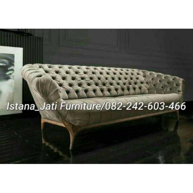Kursi sofa retro al motif jati/kursi sofa santai mewah/bufet tv/nakas silver/figura kaca/meja consul