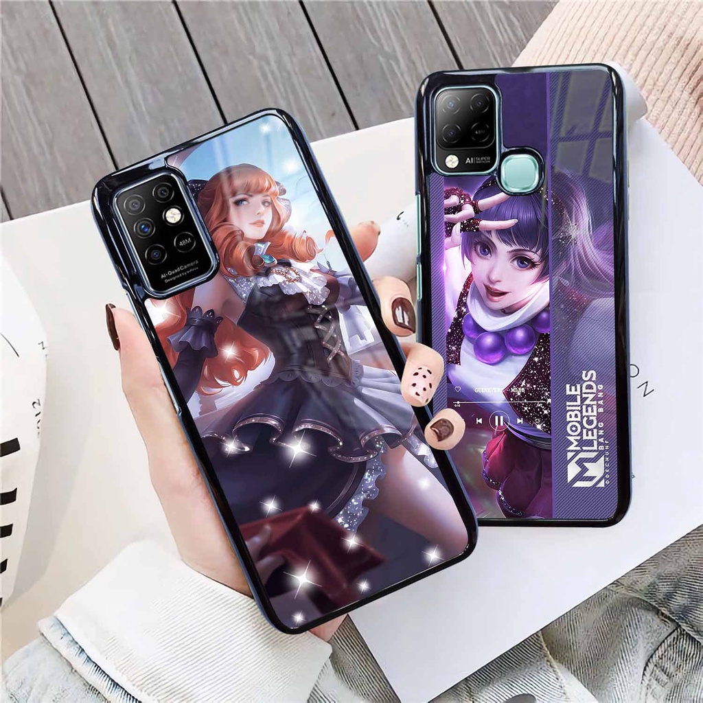 [NT09] Case Glossy Infinix Note 7 | 8 | 10 | 10 PRO | 10PRO NFC | Smart 4 5 6 | HOT 10  10S | Casing