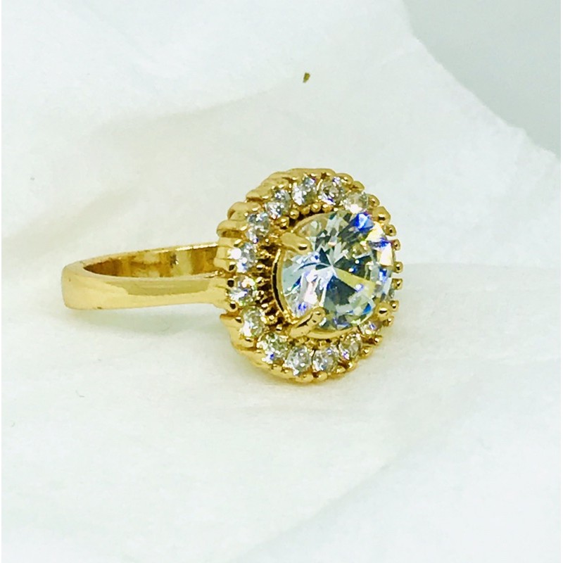 cincin permata //cincin wanita //perhiasan cincin//cincin //perhiasan //lapis emas