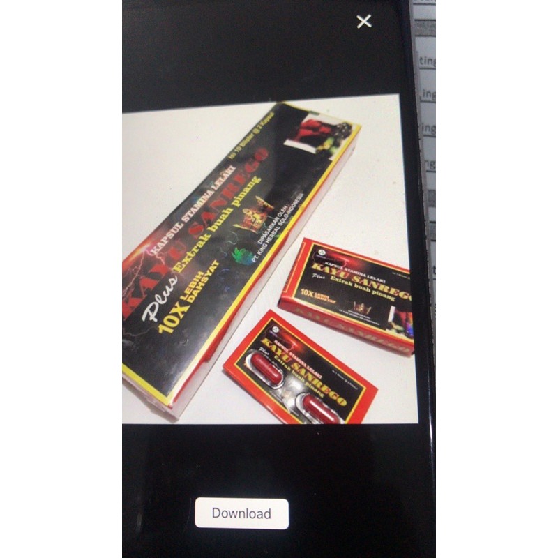 kayu sanrego kapsul original stamina kuat pria vitalitas