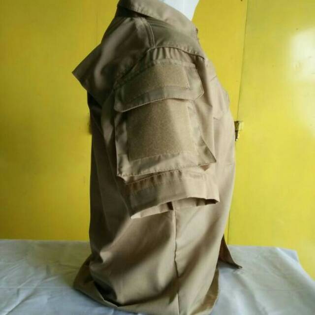 Kemeja tactical/helicon/511 lengan pendek warna khaki,hitam,navy,abu tua,putih ripstop tr grade a