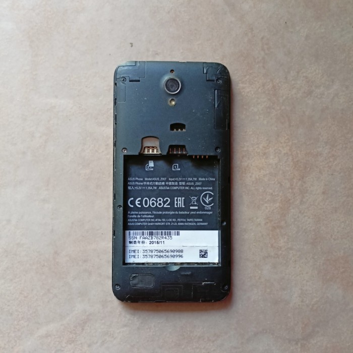 Mesin Asus Zenfone C Z007 Normal
