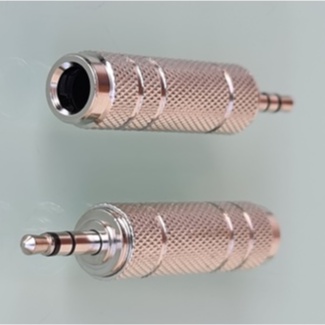 Over Jack Besar Ke Kecil Stereo Besi / Female 6,5 To Male 3,5 Stereo